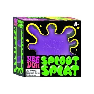 Purple Schylling Nee Doh Sploot Splat Sensory Stress Fidget Toy NWT
